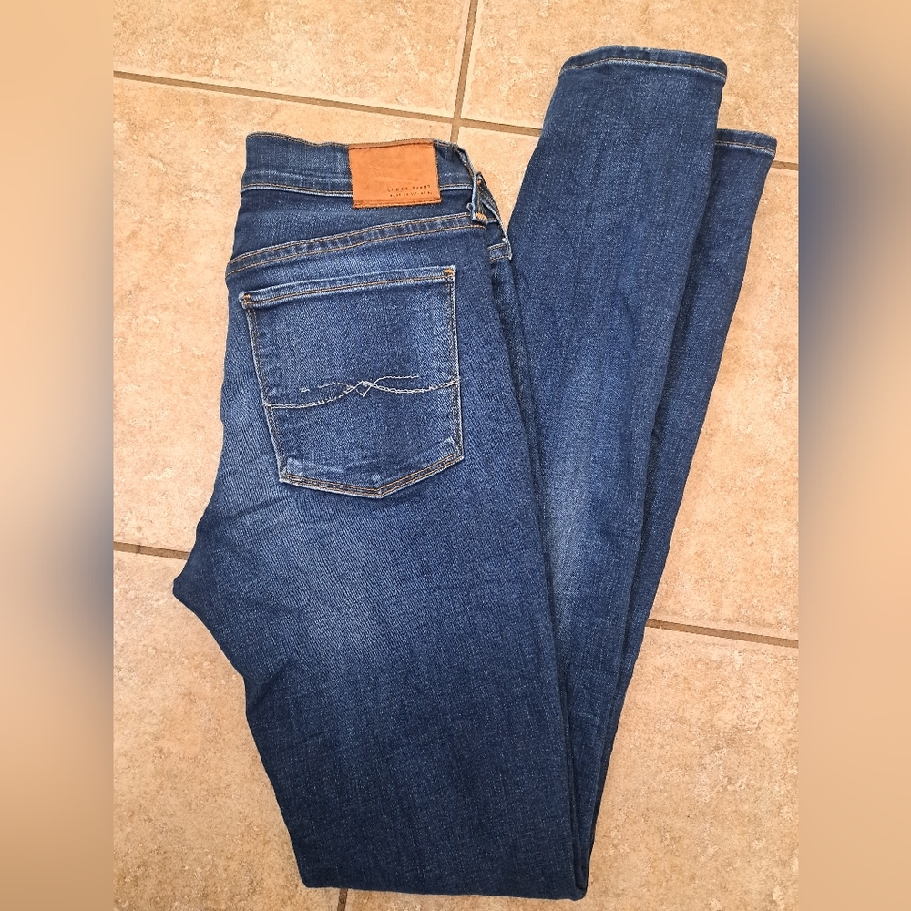 Lucky brand brooke skinny jeans size 2